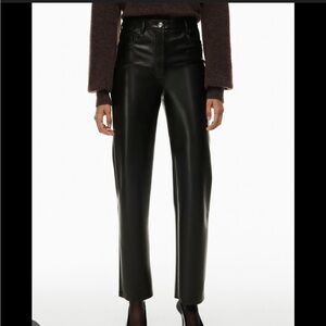 Aritzia Melina Leather Pants